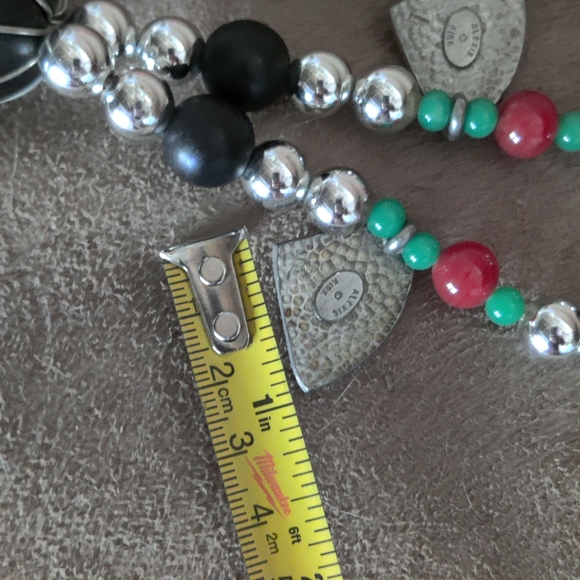 RARE Vintage Alexis Kirk Nephrite Jade Pendant Necklace - Picture 13 of 14